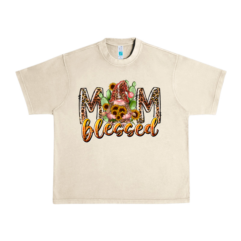 Mom Blessed Urban Heavy Tee by RacoonDesign | Teevron