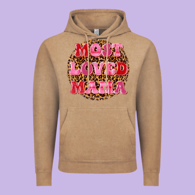 Most Loved Mama Vintage Hoodie Designed By Texasbilliewilder