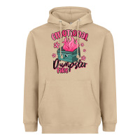 Mushroom emotional dumpster fire Heavyweight Hoodie - MaliasSmallBusiness