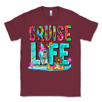 Burgundy cruise  life Classic Tee - AdoDesignShop