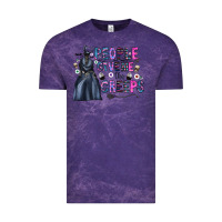 Cloud Purple people give me the creeps Vintage Tee - CowhideDigitalArt