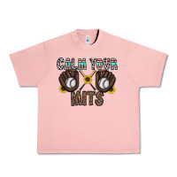 Salmon calm your mits baseball Urban Heavy Tee - CowhideDigitalArt
