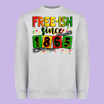Free-ish Since 1865 Heavyweight Sweatshirt Designed By Zillion Design Studio