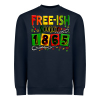 Navy Free-ish since 1865 Heavyweight Sweatshirt - Zillion Design Studio