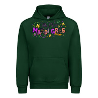 Forest Green little miss mardi gras Urban Hoodie - texasbilliewilder