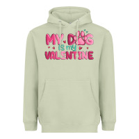 Matcha my dog is my valentine Heavyweight Hoodie - MaliasSmallBusiness