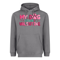 Storm my dog is my valentine Heavyweight Hoodie - MaliasSmallBusiness