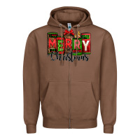 Chestnut merry christmas license plate letters Zipper Hoodie - Jasminsmagicworld
