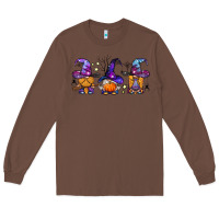 Chestnut witch gnomes Halloween Long Sleeve Tee - BundleAndBundleShop