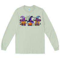 Matcha witch gnomes Halloween Long Sleeve Tee - BundleAndBundleShop