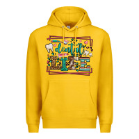 Lemon Dental life leopard frame Premium Hoodie - LillyAllenDesigns