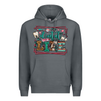Rock Dental life leopard frame Premium Hoodie - LillyAllenDesigns