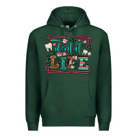 Sports Green Dental life leopard frame Premium Hoodie - LillyAllenDesigns