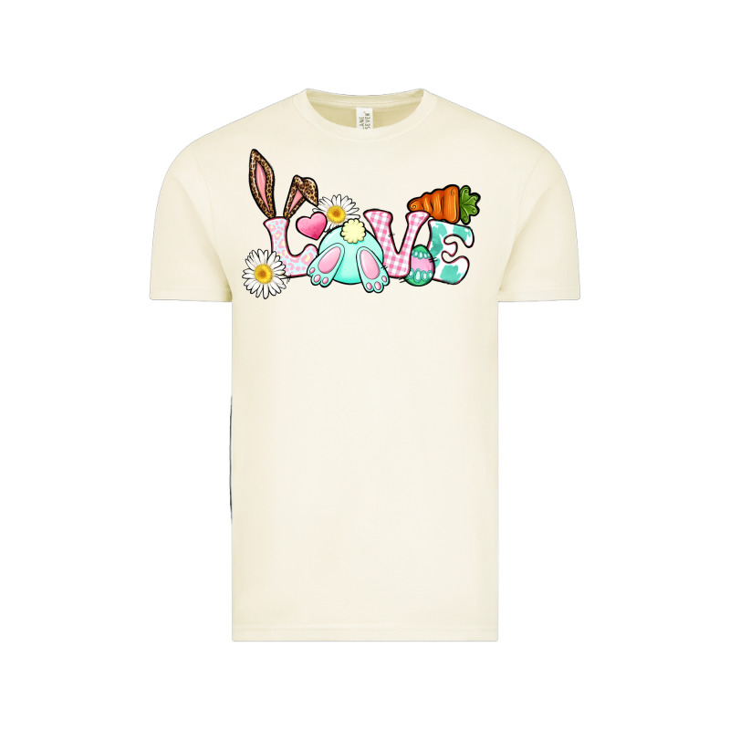 Love Easter Bunny Easter Day Vintage Tee by CowGirlArtShop | Teevron