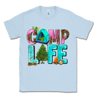 Dusty Blue camp life Classic Tee - AdoDesignShop