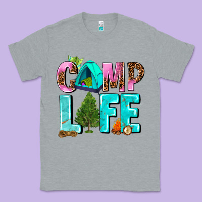 Camp Life Classic Tee Designed By Adodesignshop