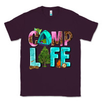 Plum camp life Classic Tee - AdoDesignShop