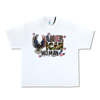 White american woman Urban Heavy Tee - CowhideDigitalArt
