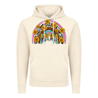 Vintage Artic mom with sunflower rainbow mothers day Vintage Hoodie - texasbilliewilder