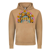 Vintage Camel mom with sunflower rainbow mothers day Vintage Hoodie - texasbilliewilder