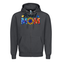 Smoke proud mom autism Zipper Hoodie - BarkalooDesign