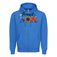 True Royal proud mom autism Zipper Hoodie - BarkalooDesign