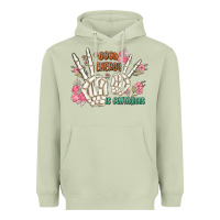 Matcha good energy is contagious Heavyweight Hoodie - MaliasSmallBusiness
