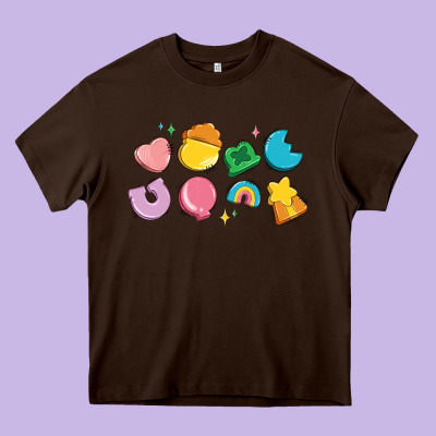 St Patrick's Lucky Charms Heavy Core Tee Designed By Artiststas