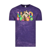 Cloud Purple Hop Rabbit Easter Vintage Tee - Neo Western