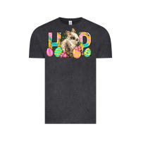 Vintage Black Hop Rabbit Easter Vintage Tee - Neo Western