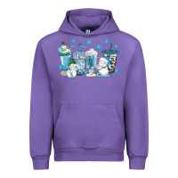 Tulip winter snowman coffee cups Urban Hoodie - texasbilliewilder