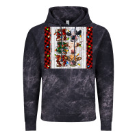 Cloud Black ho ho ho christmas cow Vintage Hoodie - RanaPortraitStore