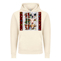 Vintage Artic ho ho ho christmas cow Vintage Hoodie - RanaPortraitStore