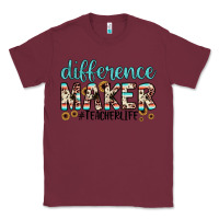 Burgundy difference maker Classic Tee - JahusDesignShop