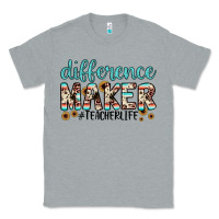 Heather Grey difference maker Classic Tee - JahusDesignShop