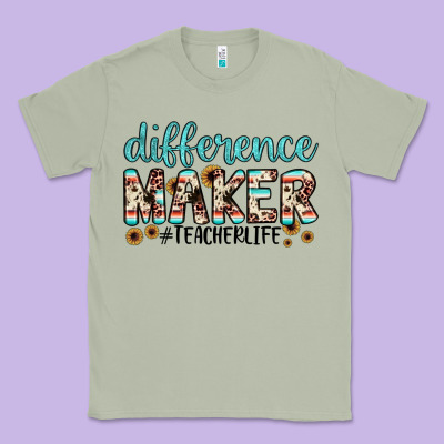 Difference Maker Classic Tee Designed By Jahusdesignshop