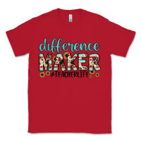 Red difference maker Classic Tee - JahusDesignShop