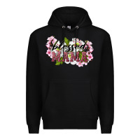 Black Blessed Mama Premium Hoodie - LillyAllenDesigns