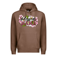 Chestnut Blessed Mama Premium Hoodie - LillyAllenDesigns