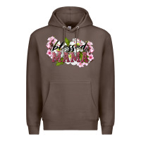 Coffee Blessed Mama Premium Hoodie - LillyAllenDesigns