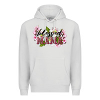 Dove Grey Blessed Mama Premium Hoodie - LillyAllenDesigns