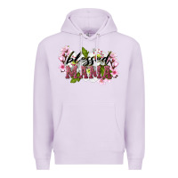 Lilac Blessed Mama Premium Hoodie - LillyAllenDesigns