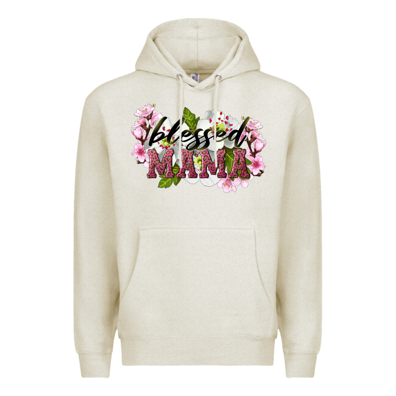 Blessed Mama Premium Hoodie by LillyAllenDesigns | Teevron