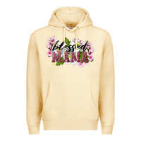 Pina Colada Blessed Mama Premium Hoodie - LillyAllenDesigns