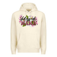 Sandshell Blessed Mama Premium Hoodie - LillyAllenDesigns