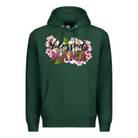 Sports Green Blessed Mama Premium Hoodie - LillyAllenDesigns
