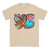 Mushroom western leopard  racing  hearts Classic Tee - AdoDesignShop