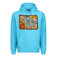 Ocean Blue hello fall Premium Hoodie - AdoDesignShop