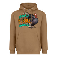Toasted Coconut Thanksgiving turkey gobble gobble Heavyweight Hoodie - NancyCooperArtShop