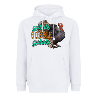 Thanksgiving Turkey Gobble Gobble Heavyweight Hoodie | Teevron